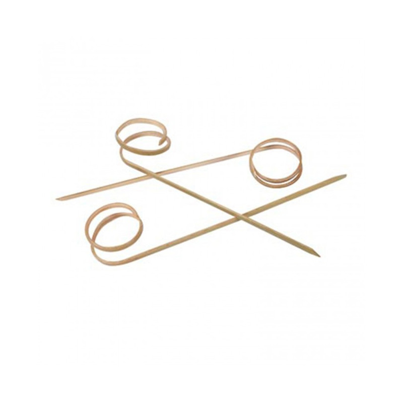 Palillos en Espiral 12 cm 100 un.